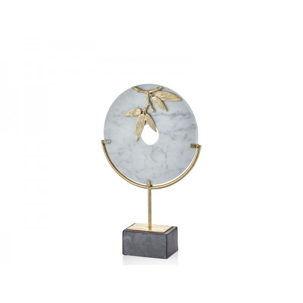 BAMBOO LEAVES CIRCLE ORTA BOY DEKOR 27X8X43 CM