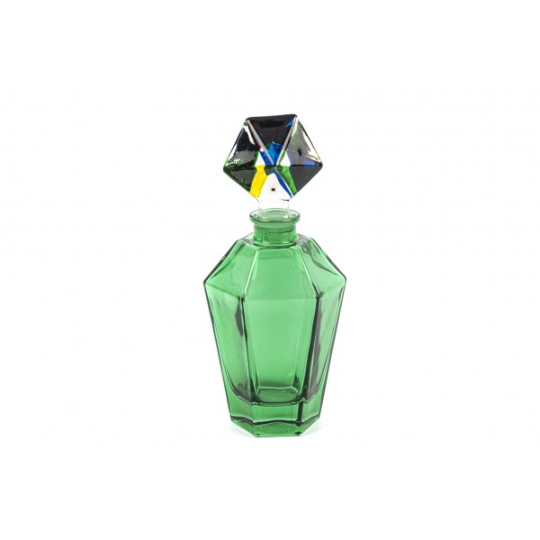 YESIL RENKLI CAM SISE 21cm 200ml