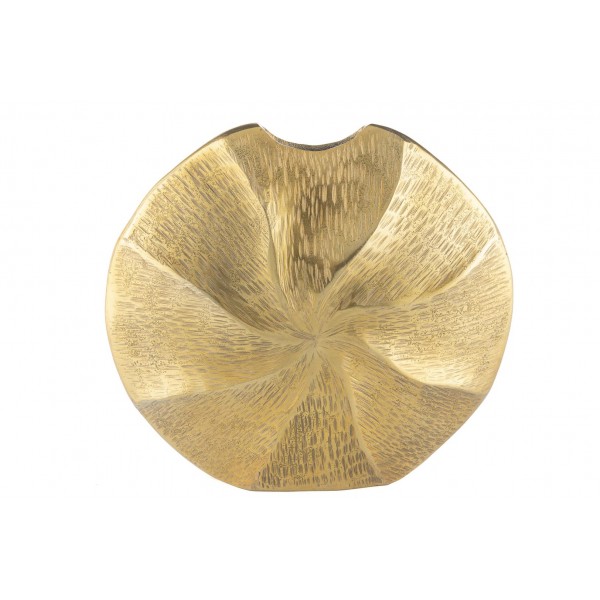 GOLD YUVARLAK VAZO 31x5x28cm