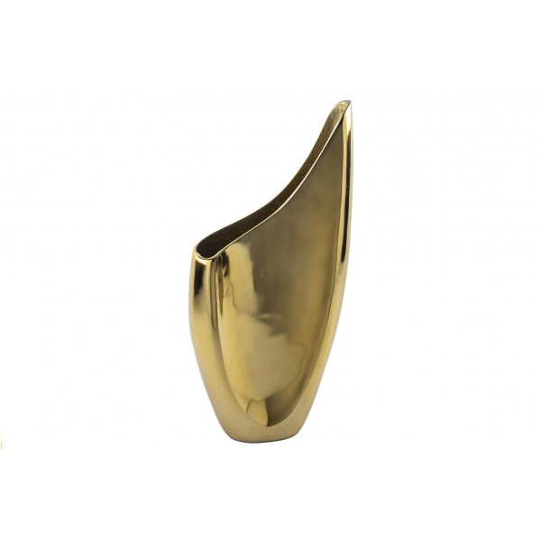 GOLD VAZO 21x8x45cm