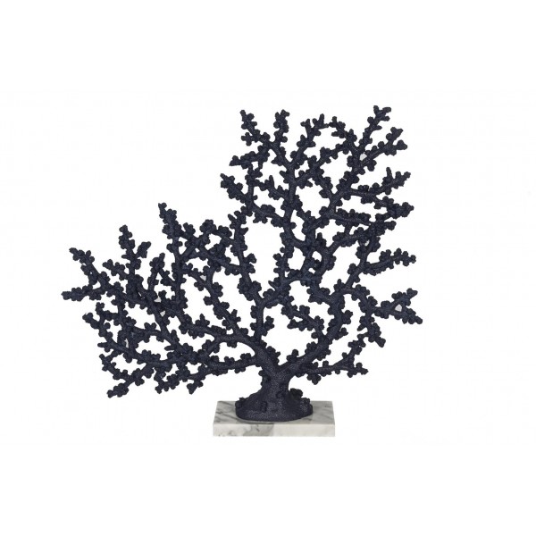 MAVI MERCAN RESIN OBJE 48x16x44cm
