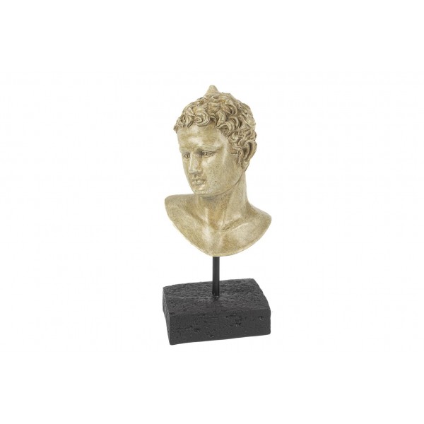 BUST DEKORATIF RESIN OBJE 20x14x41cm