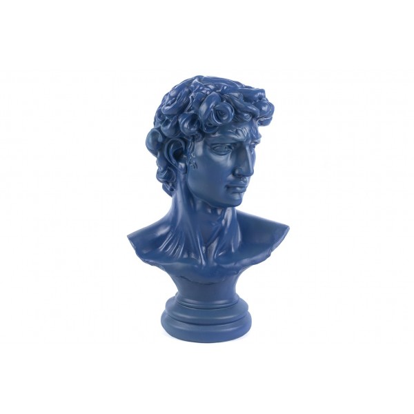 MAVI BUST RESIN OBJE 24x38cm