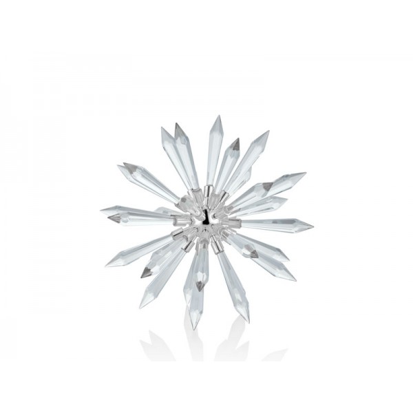 CRYSTAL STICKS BUYUK DEKOR SILVER 25x25x25cm