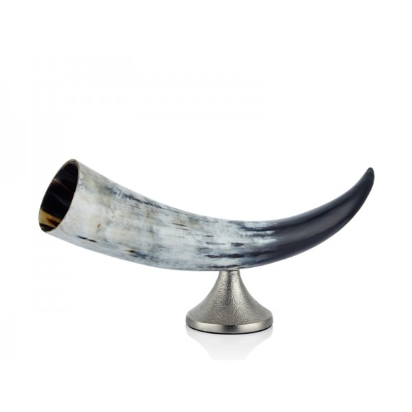 NATURAL HORN YATAY BOYNUZ KUCUK 33x10x20cm
