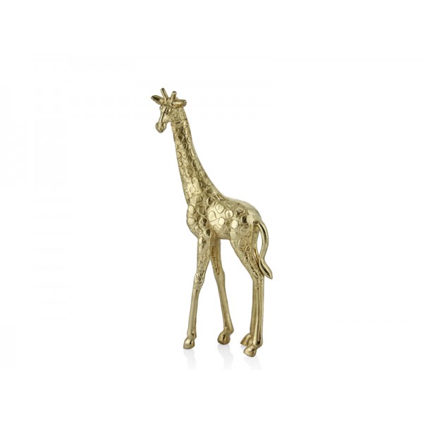 GIRAFFE GOLD BUYUK ZURAFA DEKOR 20X10X42 CM